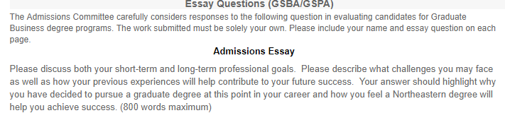 ����ѧУ��������ѧNortheastern UniversityѧУps����Ҫ��