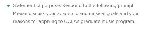 ����ѧУ�����ݴ�ѧ��ɼ����У��University of California, Los Angeles�����UCLA ����ѧλ����ʿѧλ ����רҵ��Piano Performance �������ڣ�2018��11��